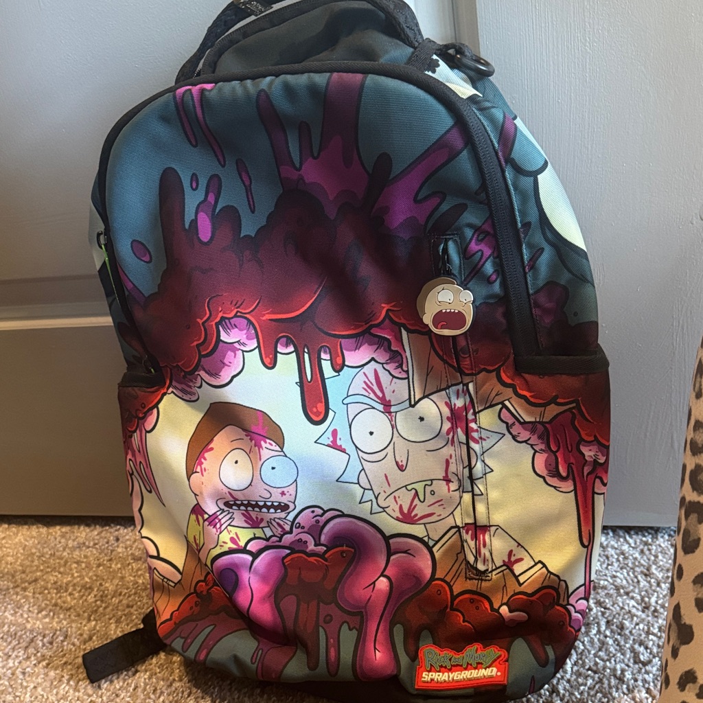 Sprayground Multicolor Cartoon Backpack